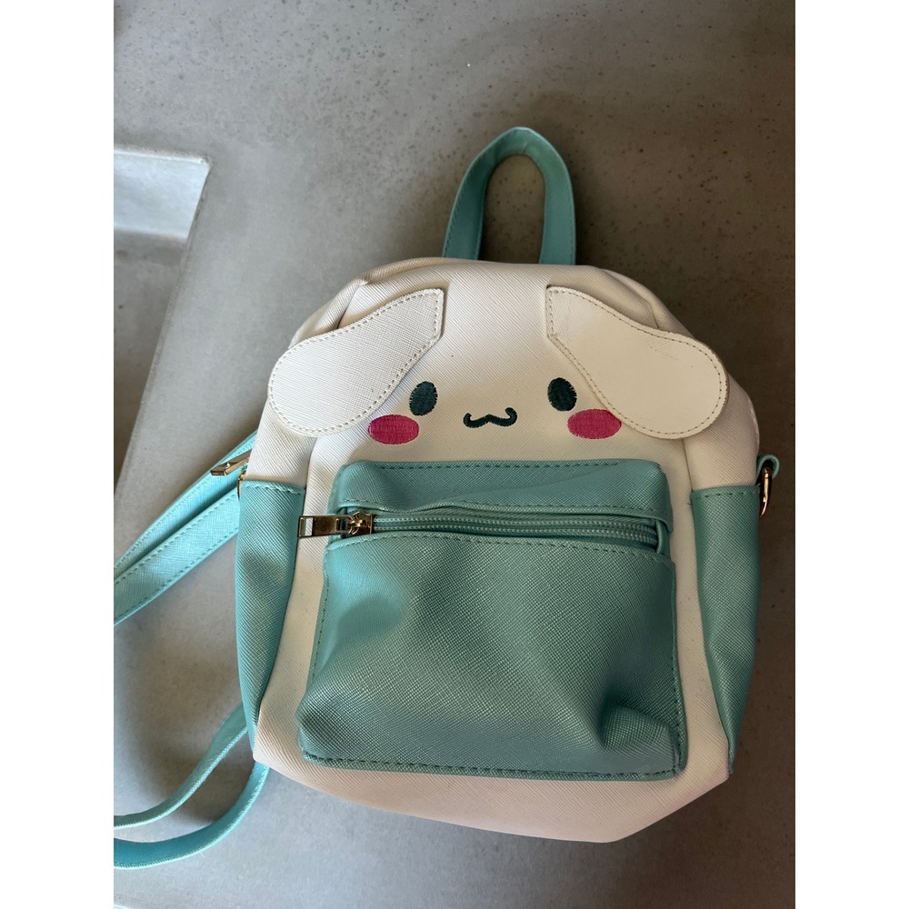 Sanrio Cinnamoroll Mini Backpack Blue White Kawaii Cosplay Anime Bag
